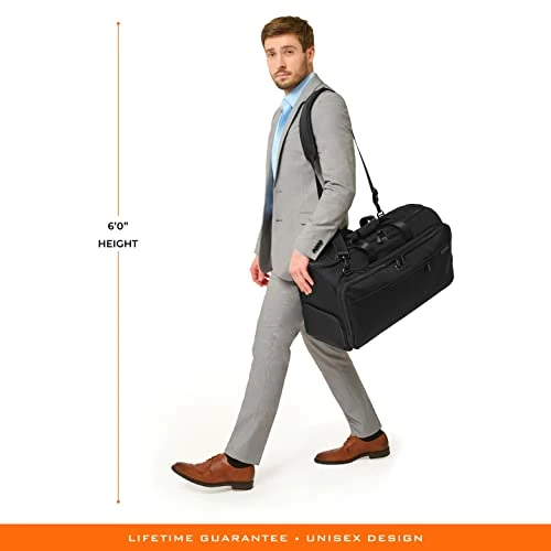 Briggs & Riley, Black, 22 Inch Garment Duffle Bag 5 Briggs & Riley, Black, 22 Inch Garment Duffle Bag - Image 3