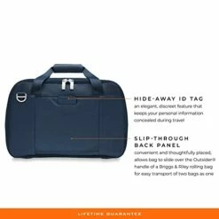 Briggs & Riley Expandable Cabin Bag, Navy -LUGGAGE FACTORY Sales 41pGfO7NIqL