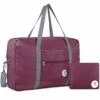 For Spirit Airlines Foldable Travel Duffel Bag Tote Carry On Luggage Sport Duffle Weekender Overnight For Women And Girls (3112 Wine Red) 2 For Spirit Airlines Foldable Travel Duffel Bag Tote Carry On Luggage Sport Duffle Weekender Overnight For Women And Girls (3112 Wine Red) -LUGGAGE FACTORY Sales 41pKqK9aBTL