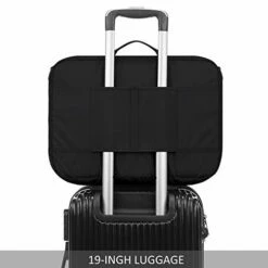Gonex Travel Duffel Bag, Portable Carry On Luggage Personal Item Bag For Airlines, Water& Tear-Resistant 20L Black -LUGGAGE FACTORY Sales 41qPSJF7f L 128b86e5 ed9c 46a5 943b 6443aded4a03