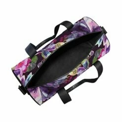 Duffel Bag Watercolor Purple Floral Women Garment Gym Tote Bag Best Sports Bag For Boys 15 Duffel Bag Watercolor Purple Floral Women Garment Gym Tote Bag Best Sports Bag For Boys -LUGGAGE FACTORY Sales 41sUZ6i 2BBkL