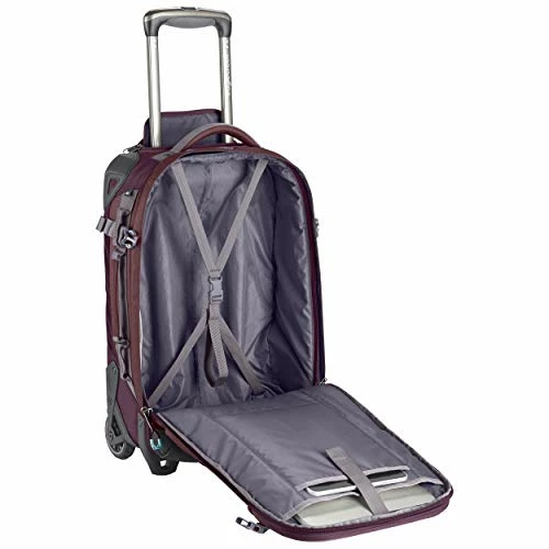 Eagle Creek ORV 2-Wheel International Carry-On Rolling Duffel, Earth Red 5 Eagle Creek ORV 2-Wheel International Carry-On Rolling Duffel, Earth Red - Image 3