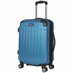 Kenneth Cole Reaction Renegade 20” Carry-On Lightweight Hardside Expandable 8-Wheel Spinner Cabin Size Suitcase, Vivid Blue, Inch -LUGGAGE FACTORY Sales 41ug6AghVpL