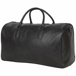 Kenneth Cole Reaction Port Stanley 20" Pebbled Vegan Leather Carry-On Duffel/Travel Duffle Bag, Brown, Dome -LUGGAGE FACTORY Sales 41usA3XJ VL