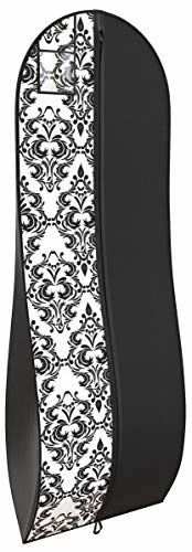 Gusseted Gown Garment Bag For Women’s Prom And Bridal Wedding Dresses - Travel Folding Loop, ID 5 Gusseted Gown Garment Bag For Women’s Prom And Bridal Wedding Dresses - Travel Folding Loop, ID - Image 3