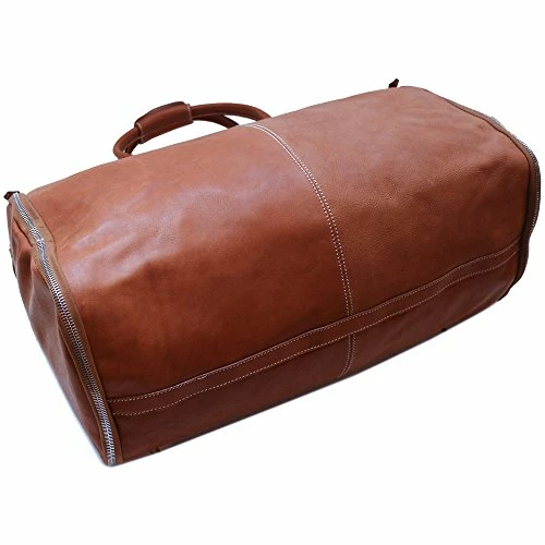 Convertible Full Grain Leather Garment Duffle Bag - Floto Parma Edition 4 Convertible Full Grain Leather Garment Duffle Bag - Floto Parma Edition - Image 2