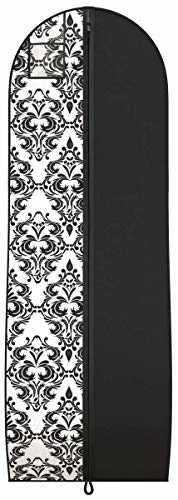 Gusseted Gown Garment Bag For Women’s Prom And Bridal Wedding Dresses - Travel Folding Loop, ID 7 Gusseted Gown Garment Bag For Women’s Prom And Bridal Wedding Dresses - Travel Folding Loop, ID - Image 5