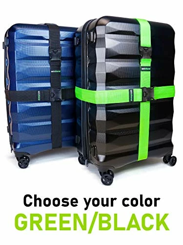 Untethered 4-Pack Luggage Straps | Belts To Keep Your Suitcase Secure While Traveling, Premium Accessory For Travel Bag Closure 11 Untethered 4-Pack Luggage Straps | Belts To Keep Your Suitcase Secure While Traveling, Premium Accessory For Travel Bag Closure - Image 9
