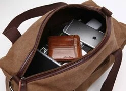 Berchirly Travel Canvas Handbag Tote Duffel Bag Carry On Bags Weekender Overnight Bag -LUGGAGE FACTORY Sales 51 zggTMe8L