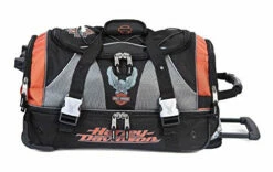 Harley Davidson Harley-Davidson 21 Inch Carry-On Duffel, Lightweight Wheeled Bag 99622-RUST/BLK 9 Harley Davidson Harley-Davidson 21 Inch Carry-On Duffel, Lightweight Wheeled Bag 99622-RUST/BLK -LUGGAGE FACTORY Sales 5127G2pWx2L