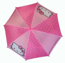 SANRIO Hello Kitty Umbrella With Molded Handle -LUGGAGE FACTORY Sales 512xR4GveIL