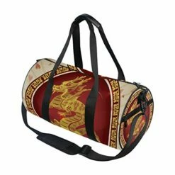 OuLian Duffel Bag Chinese Zodiac Symbols Women Garment Gym Tote Bag Best Sports Bag For Boys -LUGGAGE FACTORY Sales 515E2GfOzQL