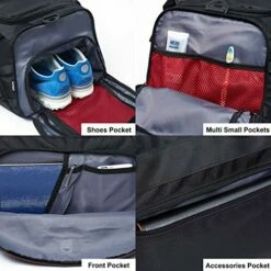 Swiss Alpen - Cervino Duffel - Water Resistant Durable 1680D Carry On Travel Duffel Bag Gym -LUGGAGE FACTORY Sales 515n OlNu3L