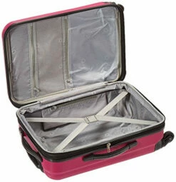 Delsey Paris Delsey Comete 20-Inch Expandable Carry On Spinner Luggage - Fuschia -LUGGAGE FACTORY Sales 516mkysdb0L