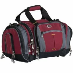 CALPAK Silver Lake Solid 22-inch Carry-on Duffel Bag, Deep Red, One Size -LUGGAGE FACTORY Sales 519uAZwzSHL