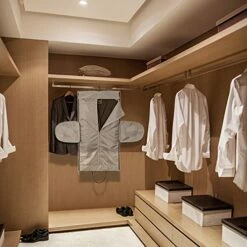 Amzbag Expandable Travel Duffel Bag XXL Capacity Weekender Bag With Leather Handle Suit Carry On -LUGGAGE FACTORY Sales 51Dl 2BPbE7iL