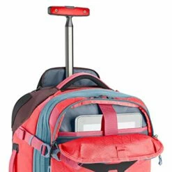 Eagle Creek Gear Warrior International Carry-On Rolling Duffel Bag, Coral Sunset -LUGGAGE FACTORY Sales 51G2 Cer2WL