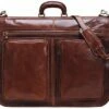 Floto Luggage Venezia Garment Bag Suitcase, Vecchio Brown, Large -LUGGAGE FACTORY Sales 51Is sON0QL