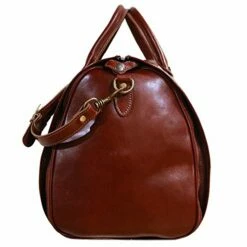Venezia Garment Duffle Travel Bag Suitcase In Brown Full Grain Leather 13 Venezia Garment Duffle Travel Bag Suitcase In Brown Full Grain Leather -LUGGAGE FACTORY Sales 51KhyckabmL