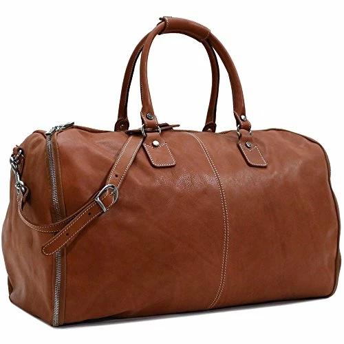Convertible Full Grain Leather Garment Duffle Bag - Floto Parma Edition 5 Convertible Full Grain Leather Garment Duffle Bag - Floto Parma Edition - Image 3