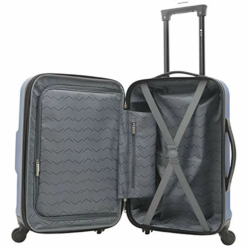 Travelers Club Albany Hardside Expandable Spinner Luggage, Navy Blue, Carry-On 20-Inch 10 Travelers Club Albany Hardside Expandable Spinner Luggage, Navy Blue, Carry-On 20-Inch - Image 8