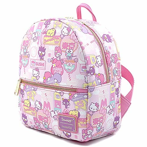 Loungefly Sanrio Hello Kitty Kawaii Convertible Double Strap Shoulder Bag Handbag Purse One Size 7 Loungefly Sanrio Hello Kitty Kawaii Convertible Double Strap Shoulder Bag Handbag Purse One Size - Image 5