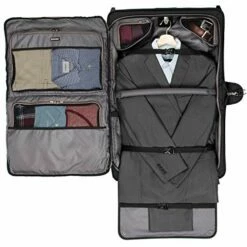 Travelpro Crew Versapack Carry-on Rolling Garment Bag, Jet Black -LUGGAGE FACTORY Sales 51e6X1BNAVL