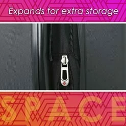 Travelers Club Chicago II Expandable Spinner Carry-On Luggage, Cobalt Blue, 20-Inch -LUGGAGE FACTORY Sales 51eAuPe8BcL