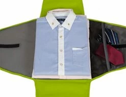 BAGSMART 17" Packing Folder Anti-wrinkle Travel Garment Bag Luggage Organizer, Green -LUGGAGE FACTORY Sales 51eq KbTDCL