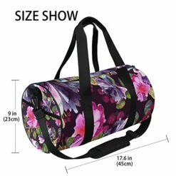 Duffel Bag Watercolor Purple Floral Women Garment Gym Tote Bag Best Sports Bag For Boys 14 Duffel Bag Watercolor Purple Floral Women Garment Gym Tote Bag Best Sports Bag For Boys -LUGGAGE FACTORY Sales 51m 2BJoVfNTL