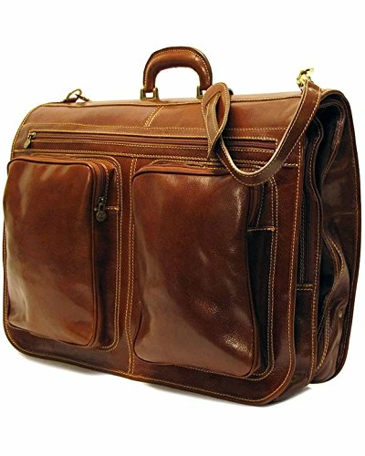 Floto Venezia Garment Bag In Vecchio Brown 3 Floto Venezia Garment Bag In Vecchio Brown