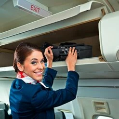 ZEGUR Suit Carry On Garment Bag For Travel & Business Trips With Shoulder Strap -LUGGAGE FACTORY Sales 51odAGkEISL