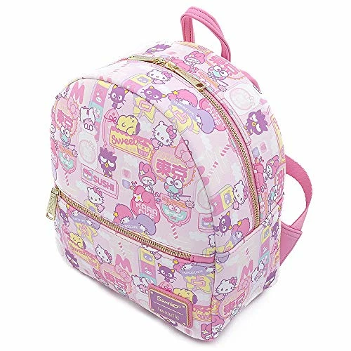 Loungefly Sanrio Hello Kitty Kawaii Convertible Double Strap Shoulder Bag Handbag Purse One Size 6 Loungefly Sanrio Hello Kitty Kawaii Convertible Double Strap Shoulder Bag Handbag Purse One Size - Image 4