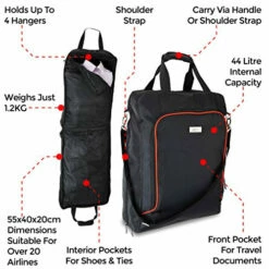 Cabin Max Garment Bags Carry On Luggage - Suitable For Carrying Both A Suit Or A Dress - -LUGGAGE FACTORY Sales 51q Z6IwwHL.SL1500
