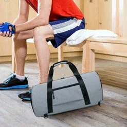 BLUBOON Sports Gym Duffel Bag With Shoe Compartment For Men And Women Oversized Travel Carry-on -LUGGAGE FACTORY Sales 51se3cBuEPL