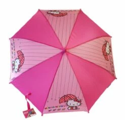 SANRIO Hello Kitty Umbrella With Molded Handle -LUGGAGE FACTORY Sales 51t0b4y8h8L