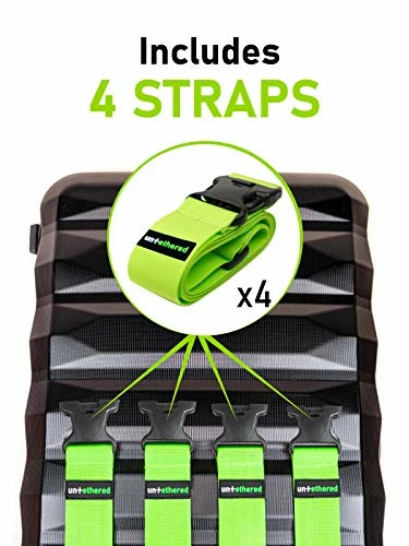 Untethered 4-Pack Luggage Straps | Belts To Keep Your Suitcase Secure While Traveling, Premium Accessory For Travel Bag Closure 10 Untethered 4-Pack Luggage Straps | Belts To Keep Your Suitcase Secure While Traveling, Premium Accessory For Travel Bag Closure - Image 8
