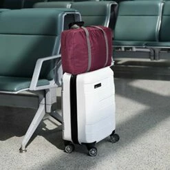 G4Free Lightweight Foldable Travel Duffel Bag Carry-on Luggage Airlines Trip Tote Bag Accessories -LUGGAGE FACTORY Sales 51vqrbrWk 2BL