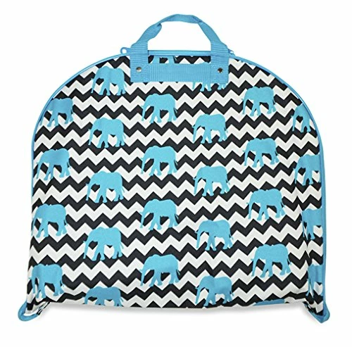Ever Moda Elephant Chevron Hanging Garment Bag 3 Ever Moda Elephant Chevron Hanging Garment Bag