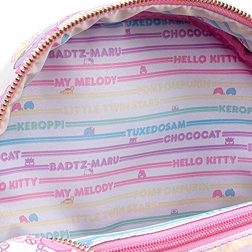 Loungefly Sanrio Hello Kitty Kawaii Convertible Double Strap Shoulder Bag Handbag Purse One Size 4 Loungefly Sanrio Hello Kitty Kawaii Convertible Double Strap Shoulder Bag Handbag Purse One Size - Image 2