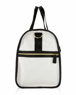 Betsey Johnson Chevron Carry On Weekender Travel Duffel Bag - Black White 10 Betsey Johnson Chevron Carry On Weekender Travel Duffel Bag - Black White -LUGGAGE FACTORY Sales 61fqevbP2DL