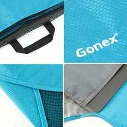 Gonex Packing Folder,18" Travel Garment Bag For Shirt 2pcs Blue -LUGGAGE FACTORY Sales 61qmsV 2BWQyL