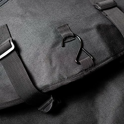 Trifold 66 Inch Women Travel Garment Bag With 7 Pockets | Extra Long Wedding Dress, Formal, Evening, Ball Gown | Hanging, Breathable, Foldable | Full Length Traveling Carry On For Clothes 4 Trifold 66 Inch Women Travel Garment Bag With 7 Pockets | Extra Long Wedding Dress, Formal, Evening, Ball Gown | Hanging, Breathable, Foldable | Full Length Traveling Carry On For Clothes - Image 2