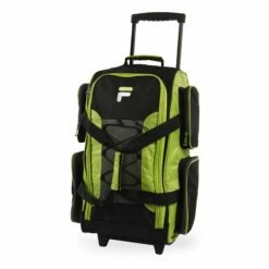 Fila 22" Lightweight Carry On Rolling Duffel Bag, Neon Lime, One Size -LUGGAGE FACTORY Sales 71C8brdGb3L