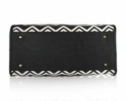 Betsey Johnson Chevron Carry On Weekender Travel Duffel Bag - Black White 9 Betsey Johnson Chevron Carry On Weekender Travel Duffel Bag - Black White -LUGGAGE FACTORY Sales 71e JX8bisL