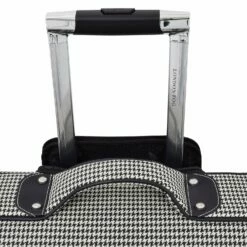 London Fog Cambridge II 44" Wheeled Garment Bag, Black White Houndstooth -LUGGAGE FACTORY Sales 81BjVg9IxLL