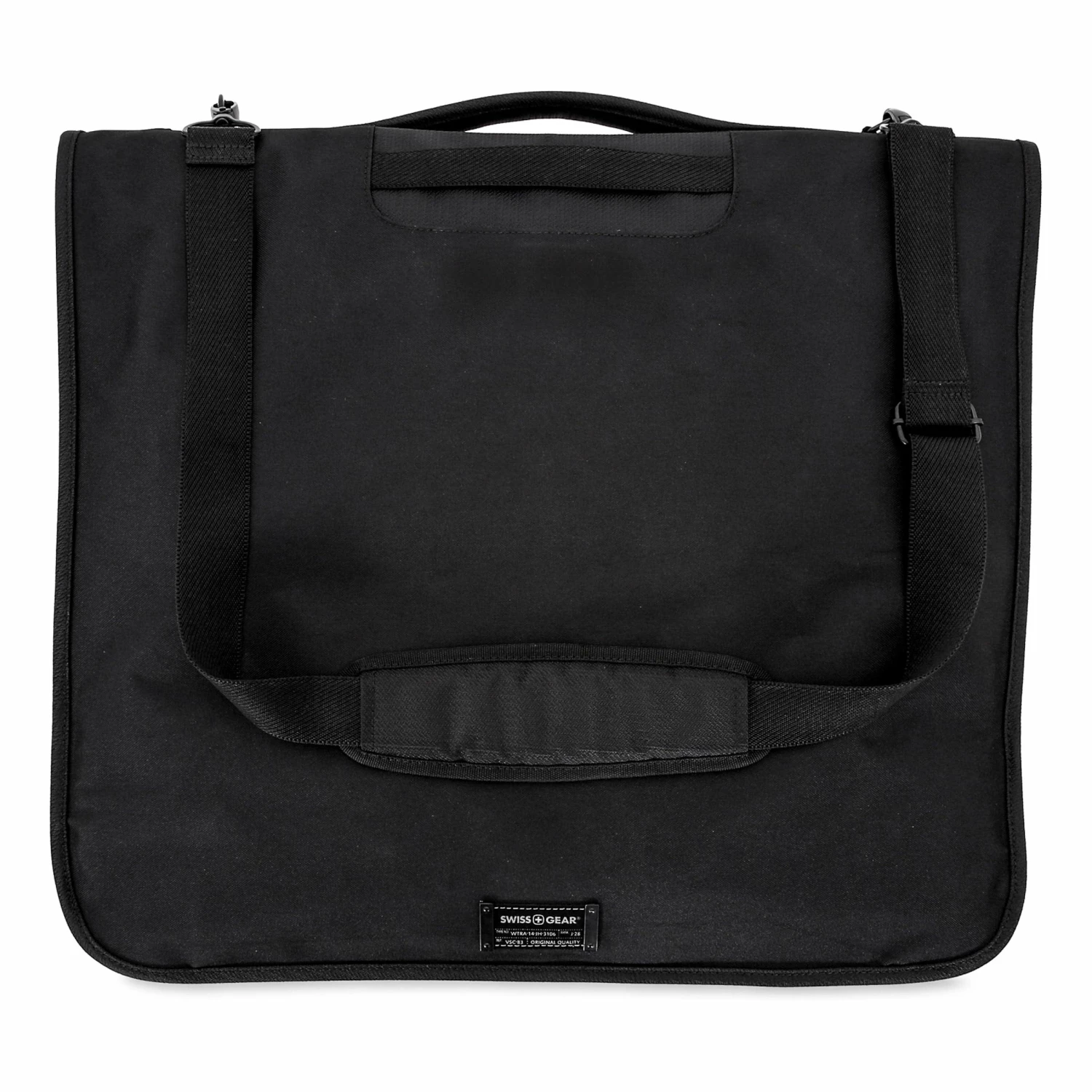 SWISSGEAR Full-Sized Folding Garment Bag | Carry-On Travel Luggage | Men's And Women's - Black 6 SWISSGEAR Full-Sized Folding Garment Bag | Carry-On Travel Luggage | Men's And Women's - Black - Image 4