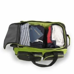 Fila 22" Lightweight Carry On Rolling Duffel Bag, Neon Lime, One Size -LUGGAGE FACTORY Sales 81yhhfsPNaL