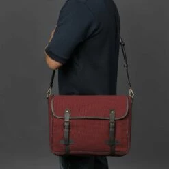 Oslo Canvas Messenger Bag 15 Oslo Canvas Messenger Bag -LUGGAGE FACTORY Sales 8 8c285d8c 7036 4cc3 9502 5a0e0b6d69b1