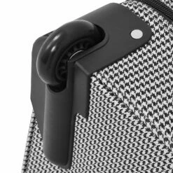 London Fog Cambridge II 44" Wheeled Garment Bag, Black White Houndstooth -LUGGAGE FACTORY Sales 91qAP0TJIIL
